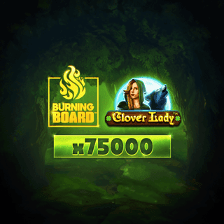 Clover Lady™ Burning Board™ game cover